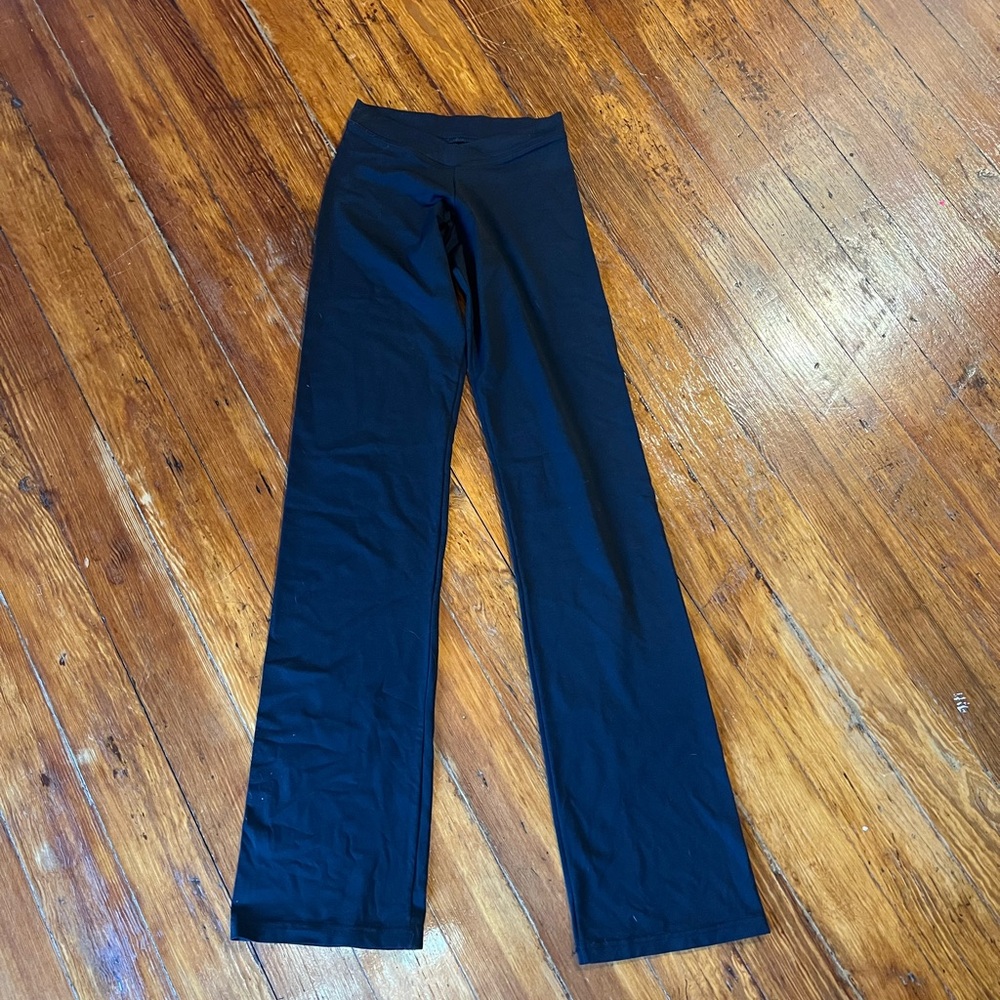 Capezio Black Flare Pants